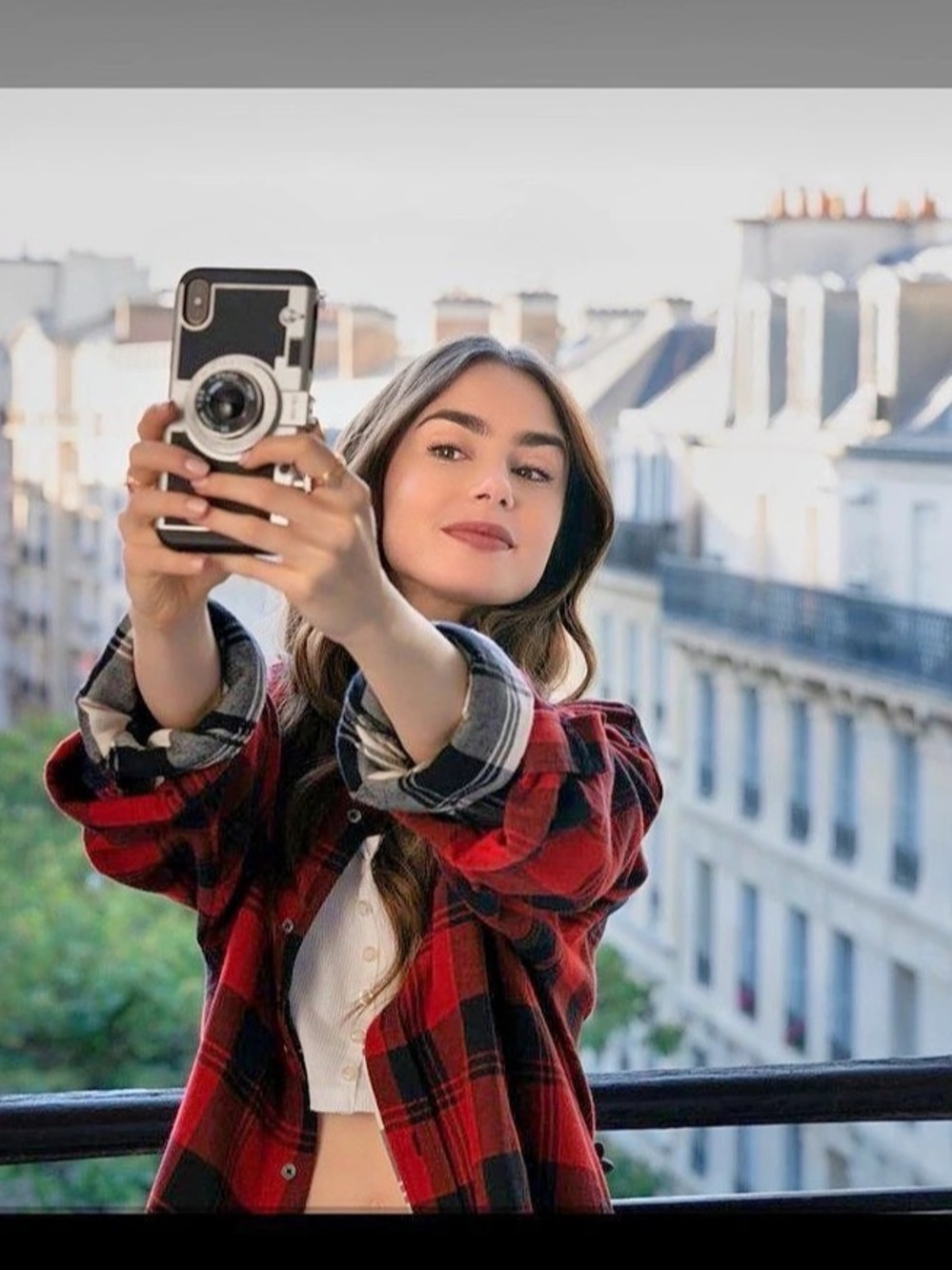 Emily in Paris - Vintage Camera iPhone Case (for iPhone 8 Plus) & other models